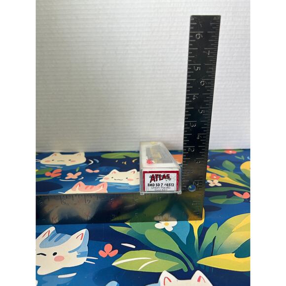 N Scale Atlas EMD SD7, Union Pacific #457, DC Version, Atlas #4512 - Picture 3 of 11